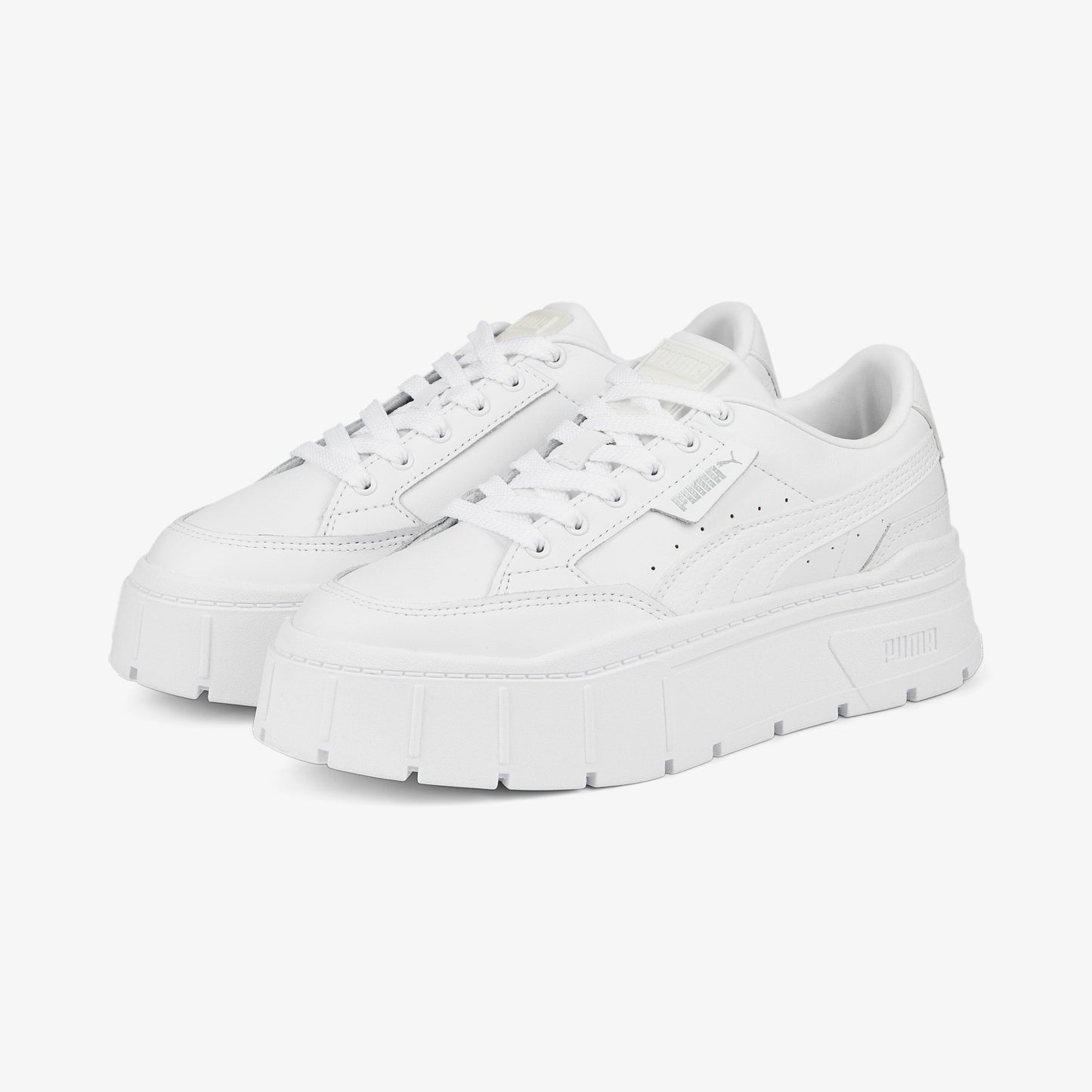 Puma Mayze Stack Kadın Platform Beyaz Spor Ayakkabı