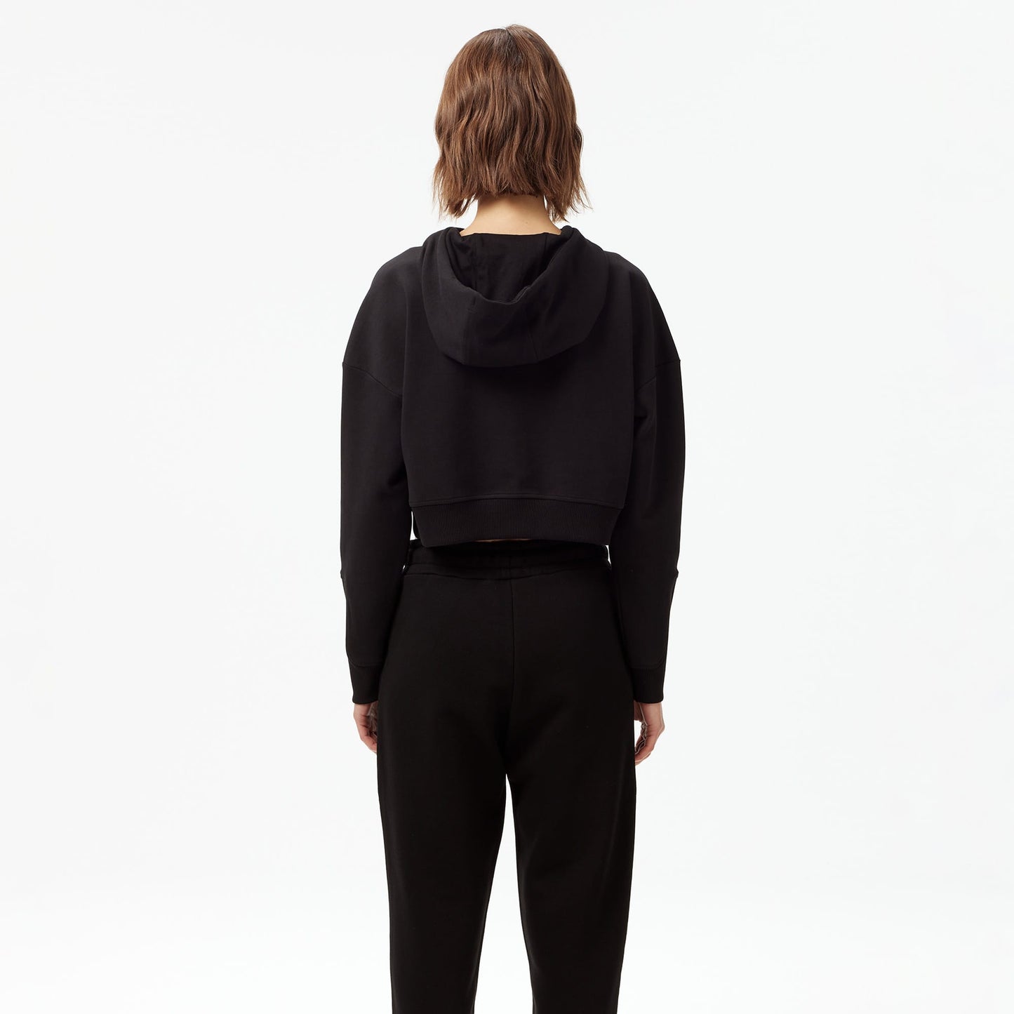 United4 Classic Kadın Siyah Hoodie
