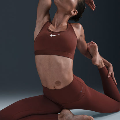 Nike Dri-fit Zenvy Kadın Kahverengi Tayt