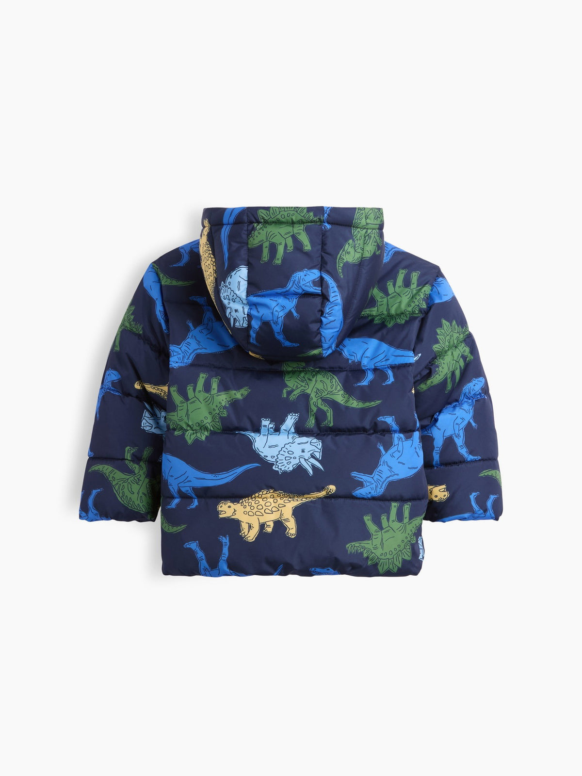 Lacivert Puffer Şişme Mont