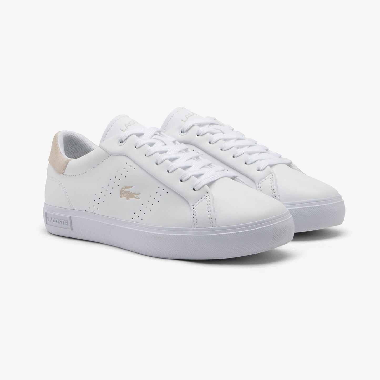 Lacoste Powercourt 2.0 Kadın Beyaz Sneaker