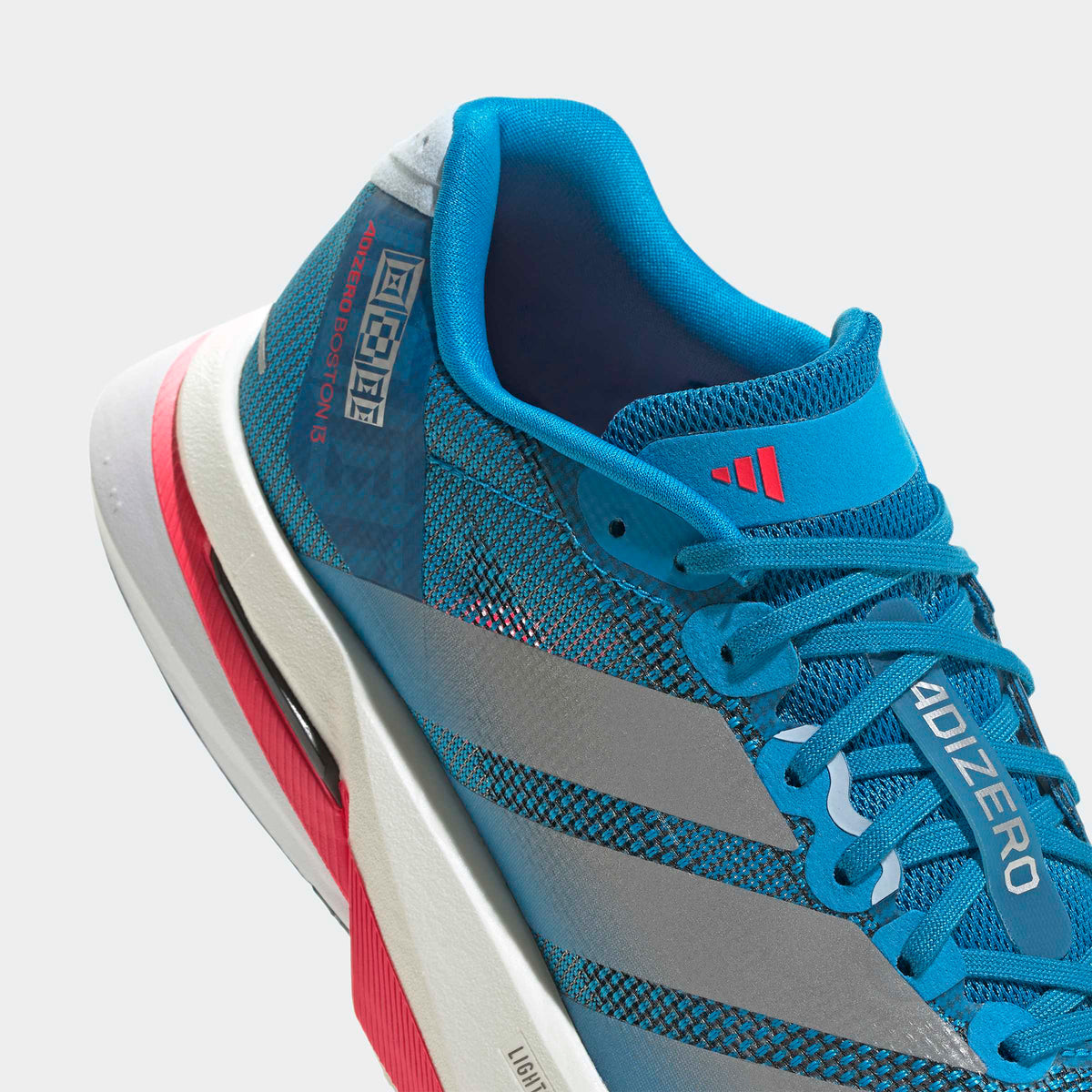 Adidas Adizero Boston 13 Kadın Mavi Koşu Ayakkabısı
