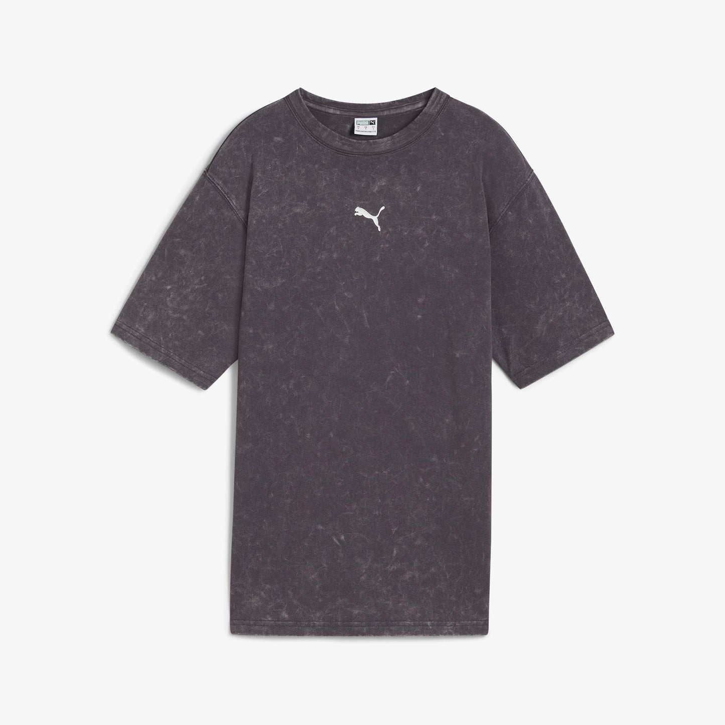 Puma Dare To Relaxed Washed Kadın Gri T-shirt