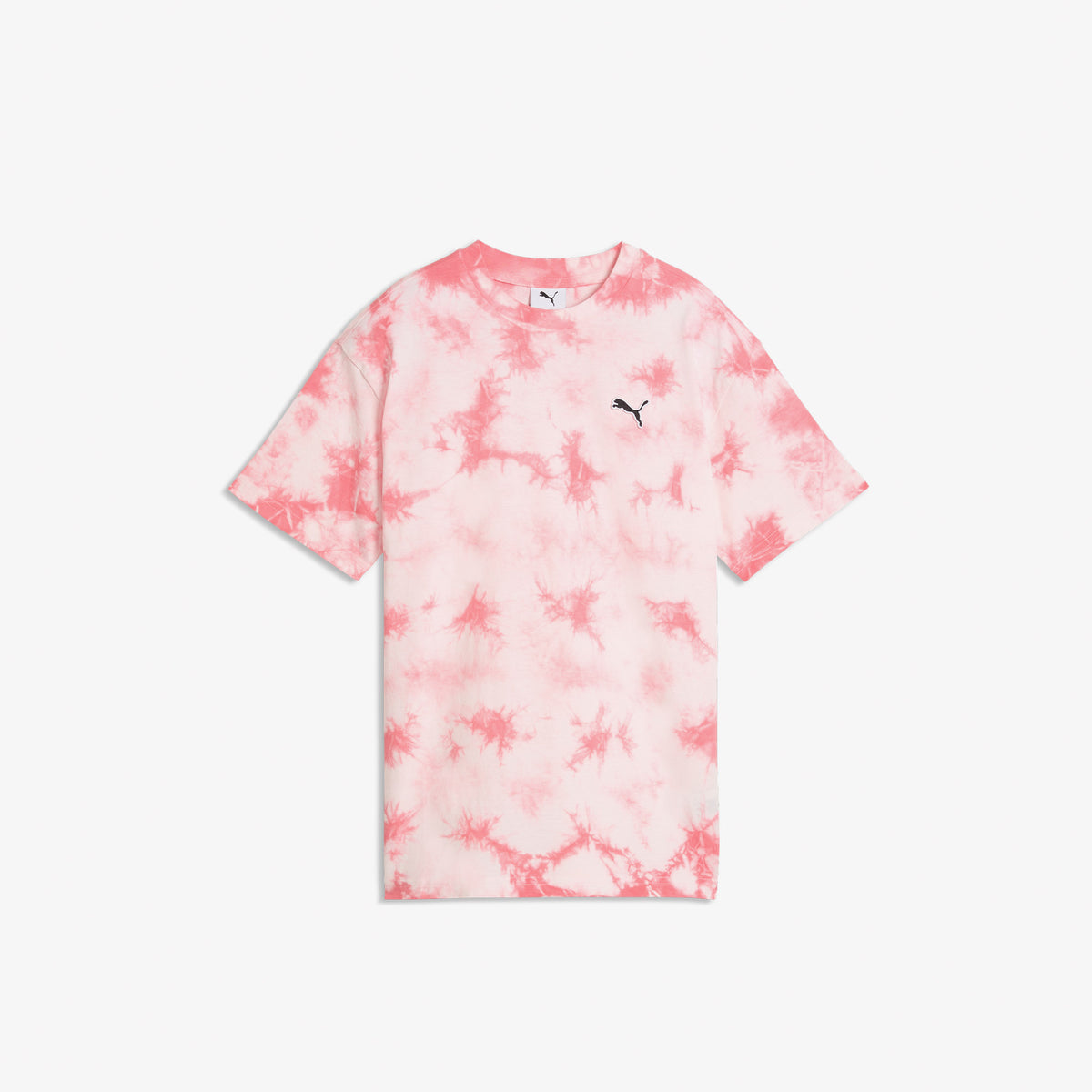 Puma Essentials Relaxed Tie-dye Çocuk Pembe T-shirt