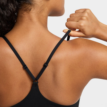 Nike Indy Fit Light Support Kadın Siyah Antrenman Bra