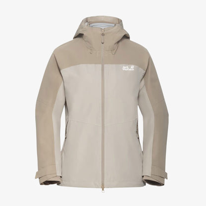 Jack Wolfskin Wild Places 3in4 Kadın Krem Ceket