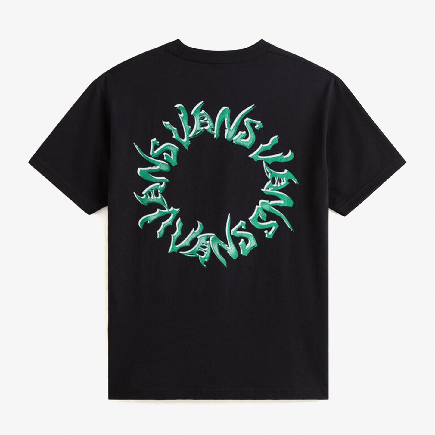 Vans Wild Circle Erkek Siyah T-shirt