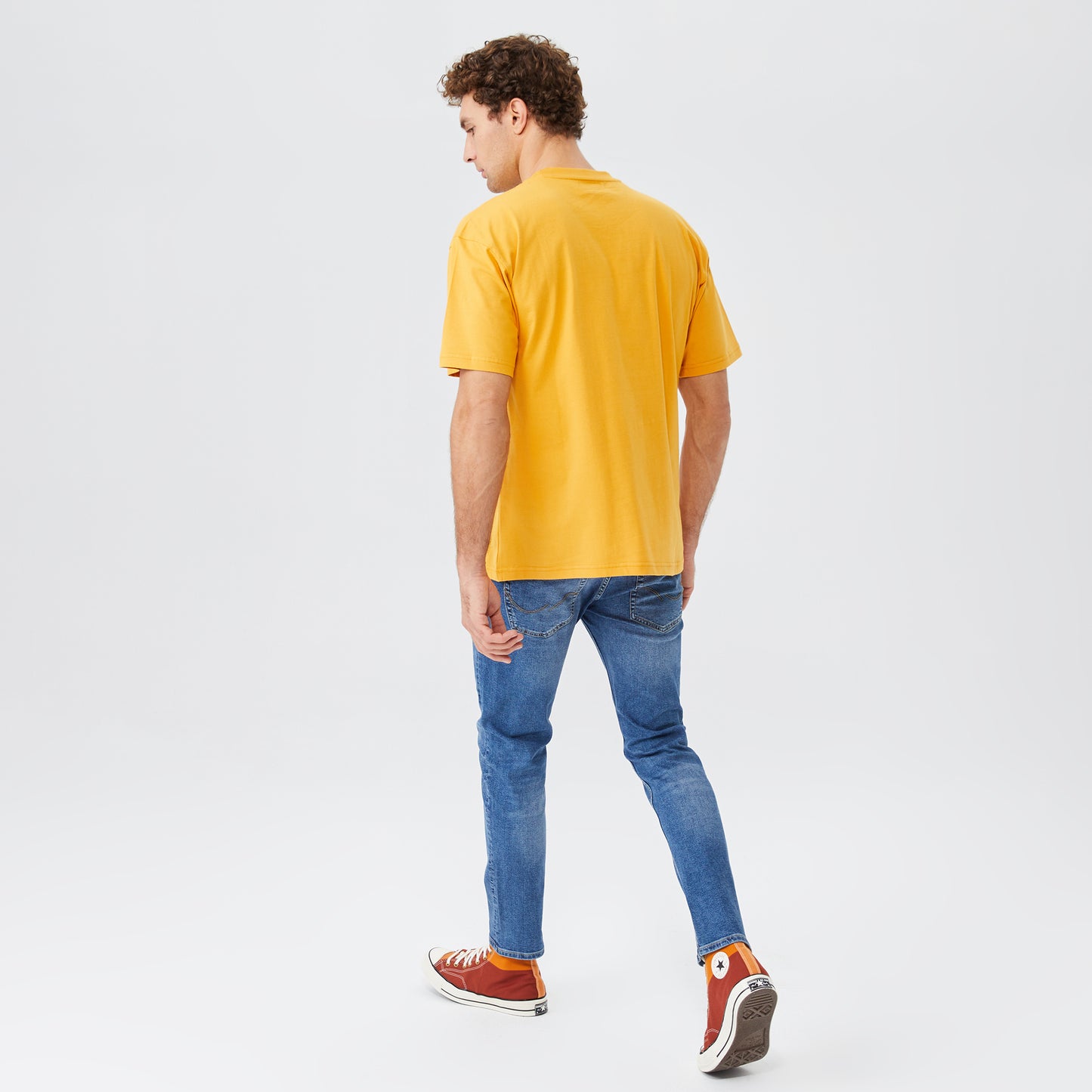 Market Random Workshop Think Erkek Sarı T-shirt