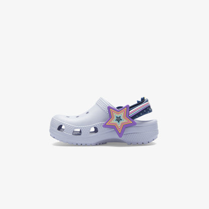Crocs Imagination Lights Backstrap Clog Çocuk Mor Terlik