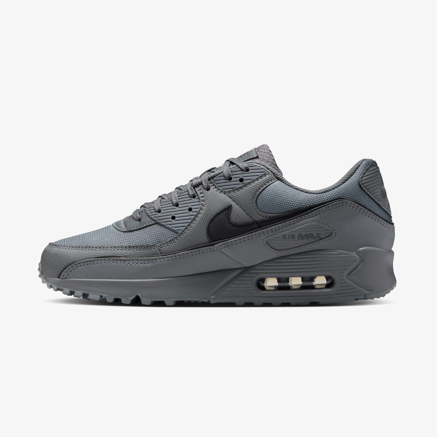 Nike Air Max 90 Erkek Siyah Spor Ayakkabı