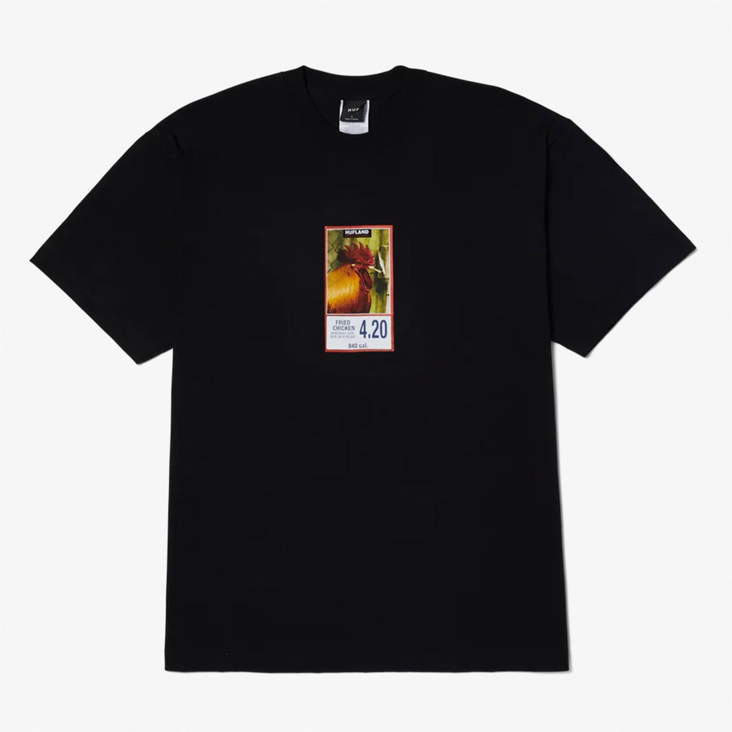 Huf Fried Erkek Siyah T-shirt