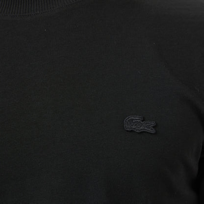 Lacoste Erkek Regular Fit Bisiklet Yaka Siyah T-shirt