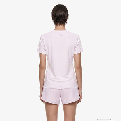 Anta Advanced Running Kadın Pembe T-shirt