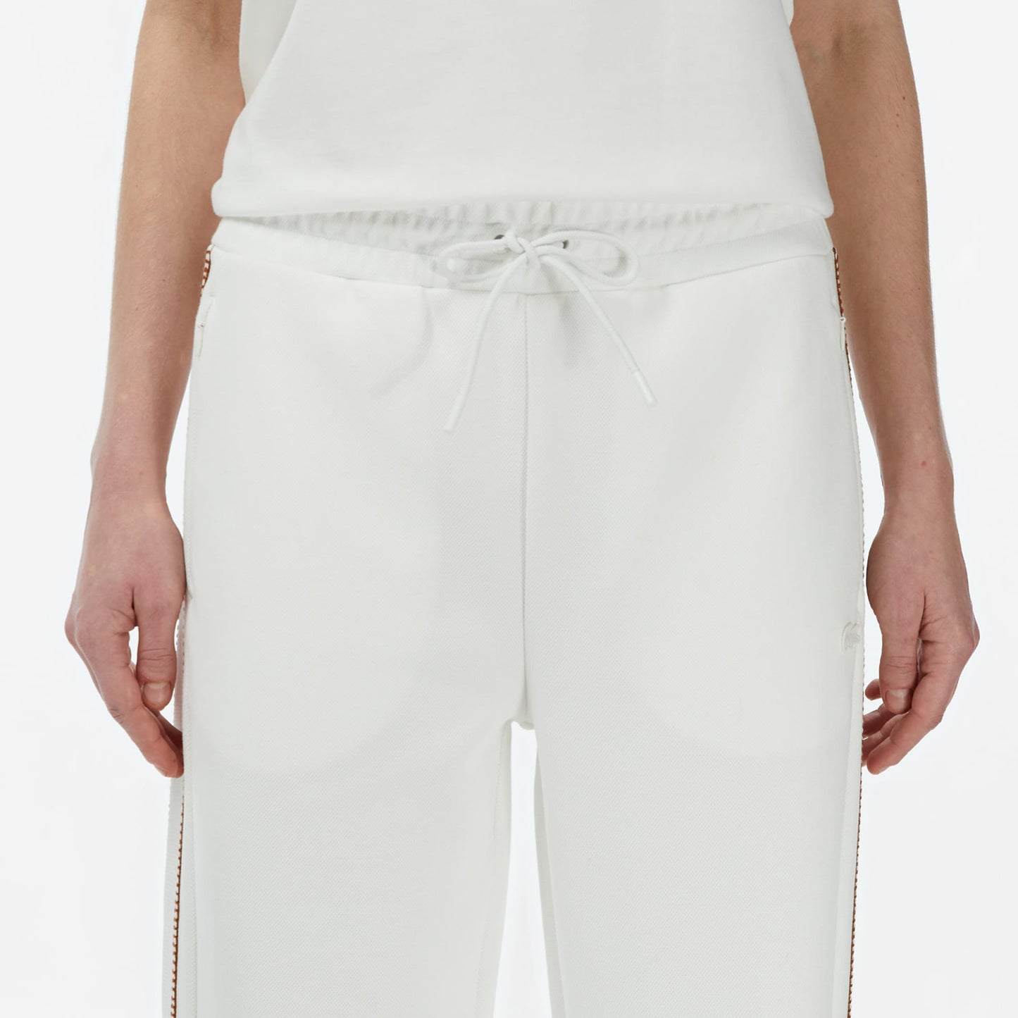 Lacoste Kadın Regular Fit Krem Eşofman Altı