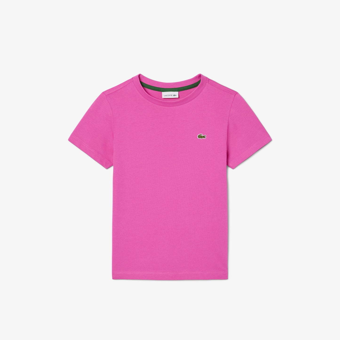 Lacoste Çocuk Bisiklet Yaka Pembe T-shirt
