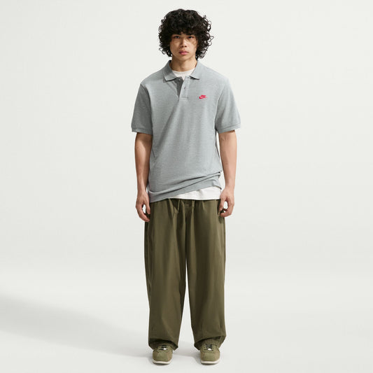 Nike Club Ss Pique Erkek Gri Polo