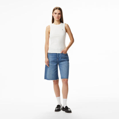 Tommy Hilfiger Modern Cody Kadın Beyaz T-shirt