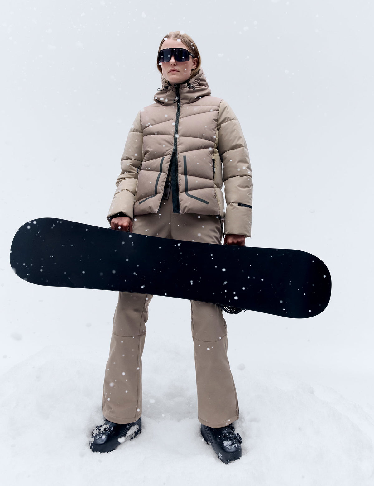 Stormwear Softshell Yüksek Bel Flared Kayak Pantolonu