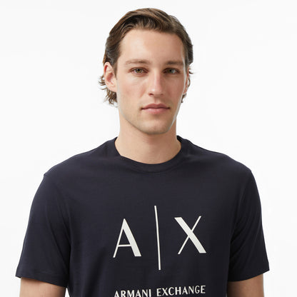 Armani Exchange Erkek Lacivert T-shirt