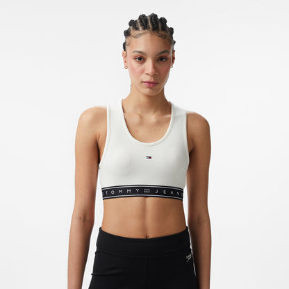 Tommy Hilfiger D3 Kadın Beyaz Spor Sütyeni