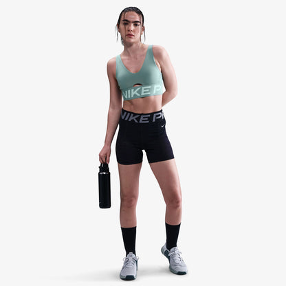 Nike Pro Indy Plunge Kadın Yeşil Antrenman Bra
