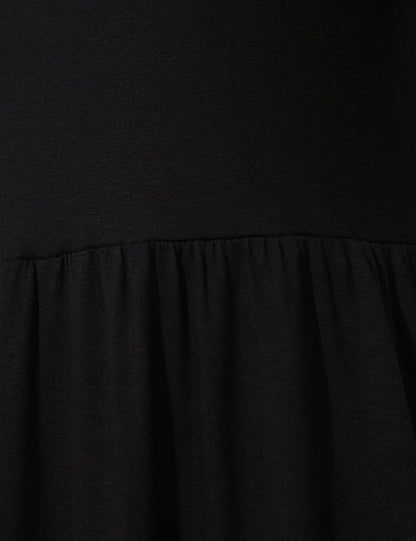 Relaxed Fit Midi Örme Elbise