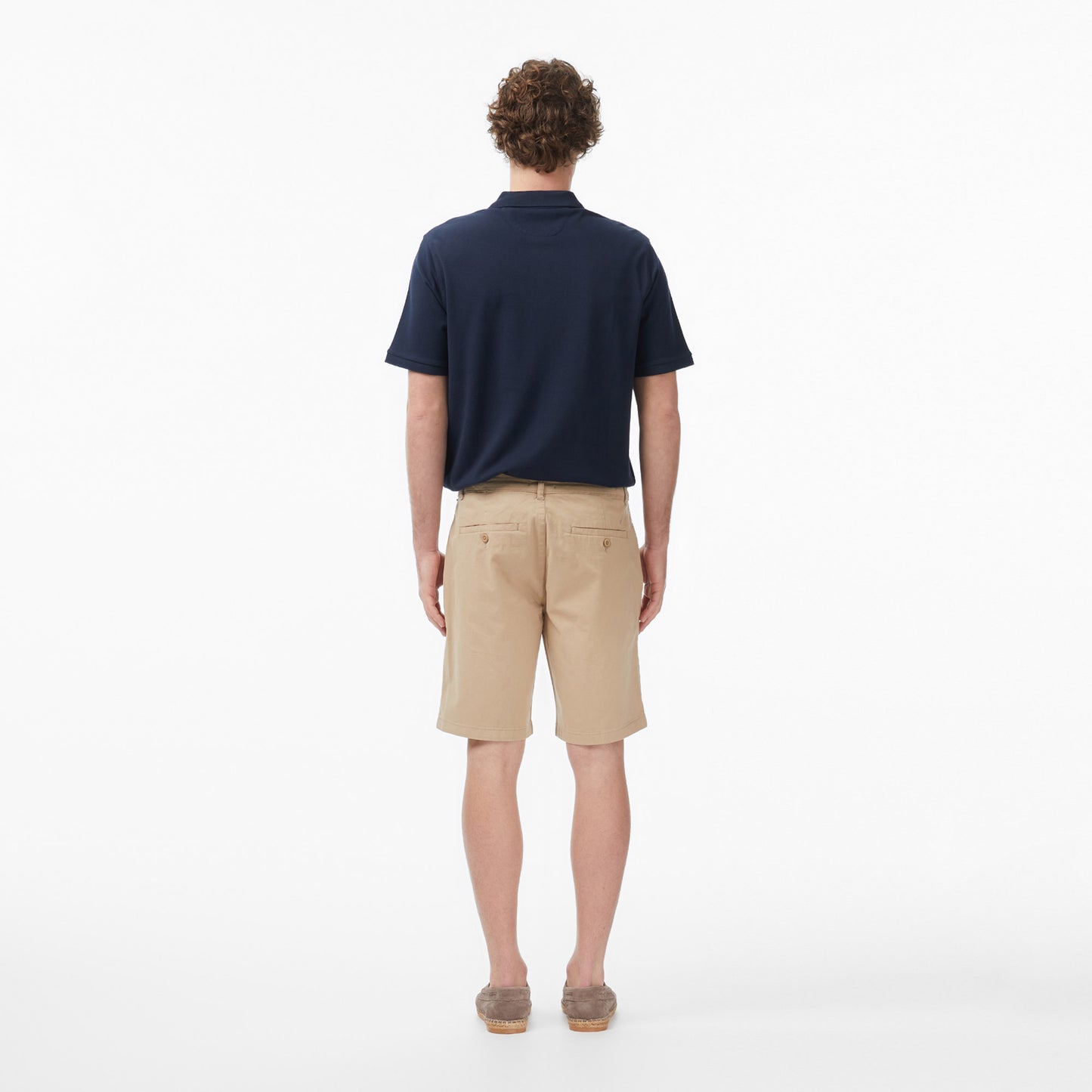 Nautica Erkek Bej Regular Fit Chino Şort