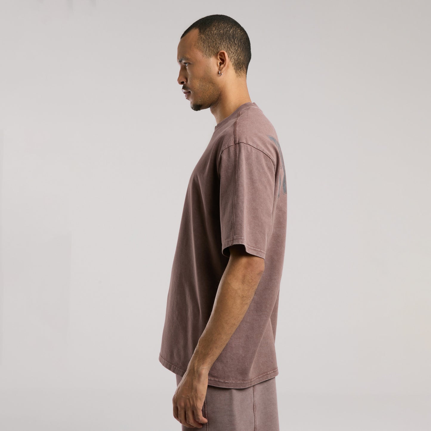 Everlast Bronx 1910 Oversize Erkek Kahverengi T-shirt