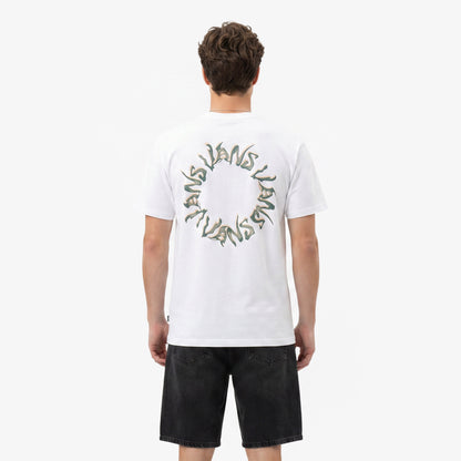 Vans Wild Circle Erkek Beyaz T-shirt