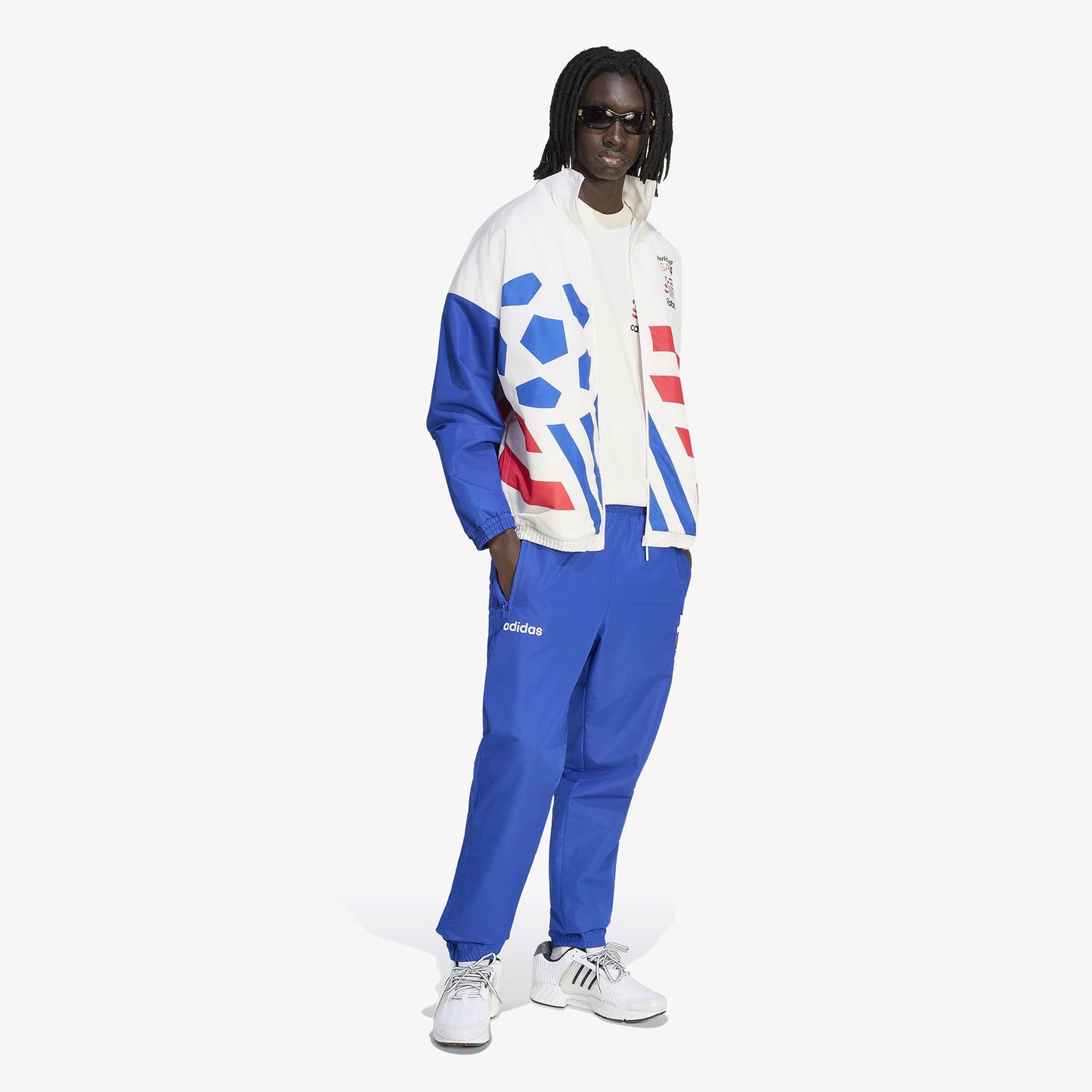 Adidas World Cup Usa 94 Erkek Mavi Eşofman Altı