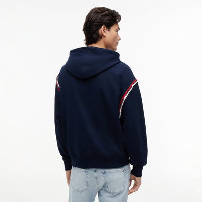 Tommy Hilfiger Relaxed Tape Erkek Lacivert Sweatshirt