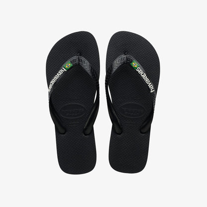 Havaianas Brasil Logo Erkek Siyah Terlik