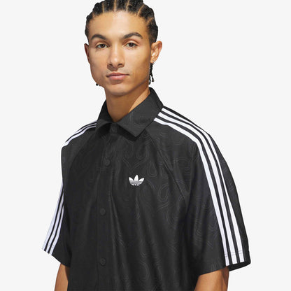 Adidas Jacquard Top Unisex Siyah T-shirt