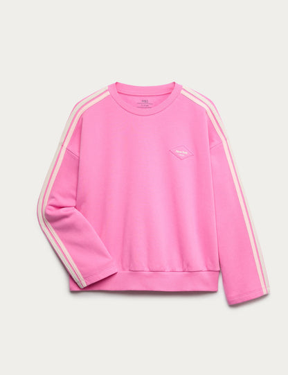 Pamuk Karışımlı New York City Baskılı Sweatshirt (6-16 Yaş)