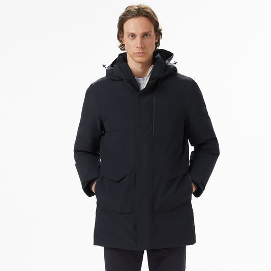 Nautica Erkek Siyah Regular Fit Mont