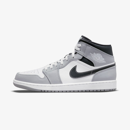 Jordan Air 1 Mid Erkek Gri Spor Ayakkabı