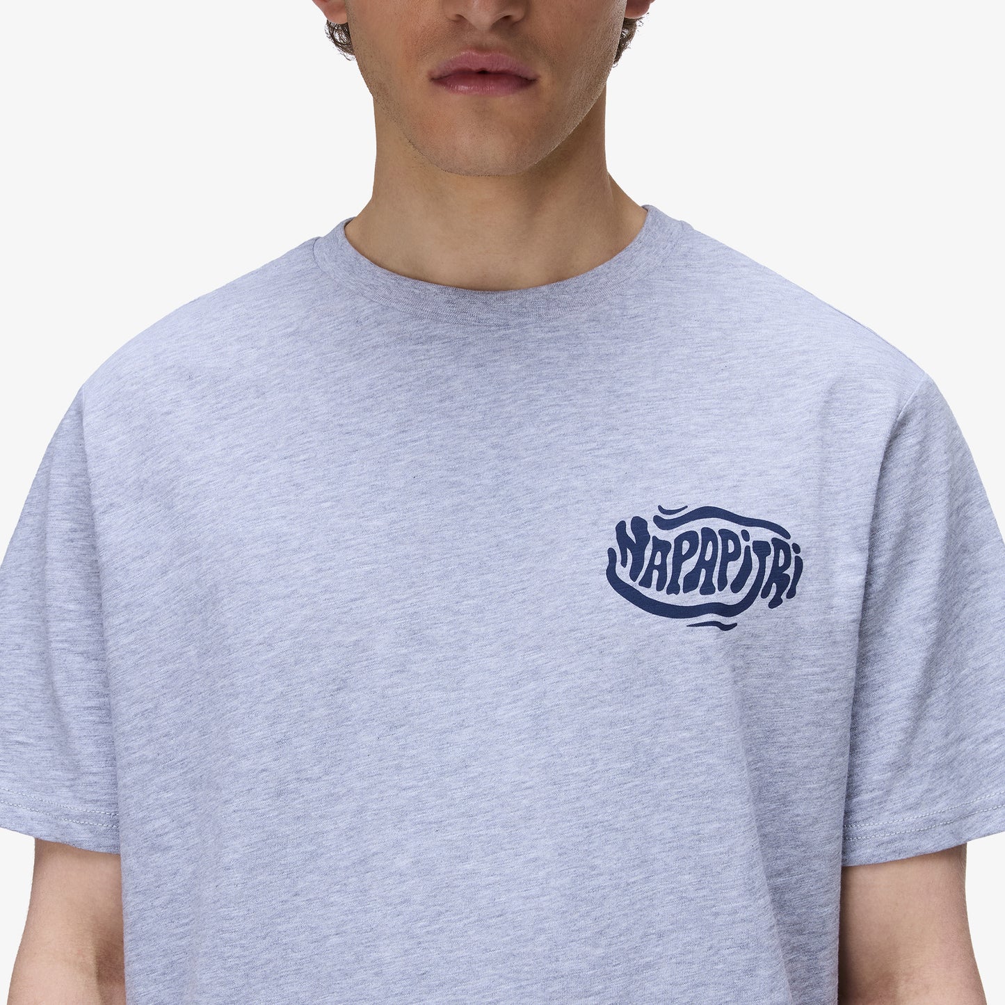 Napapijri Elior Erkek Mavi T-shirt