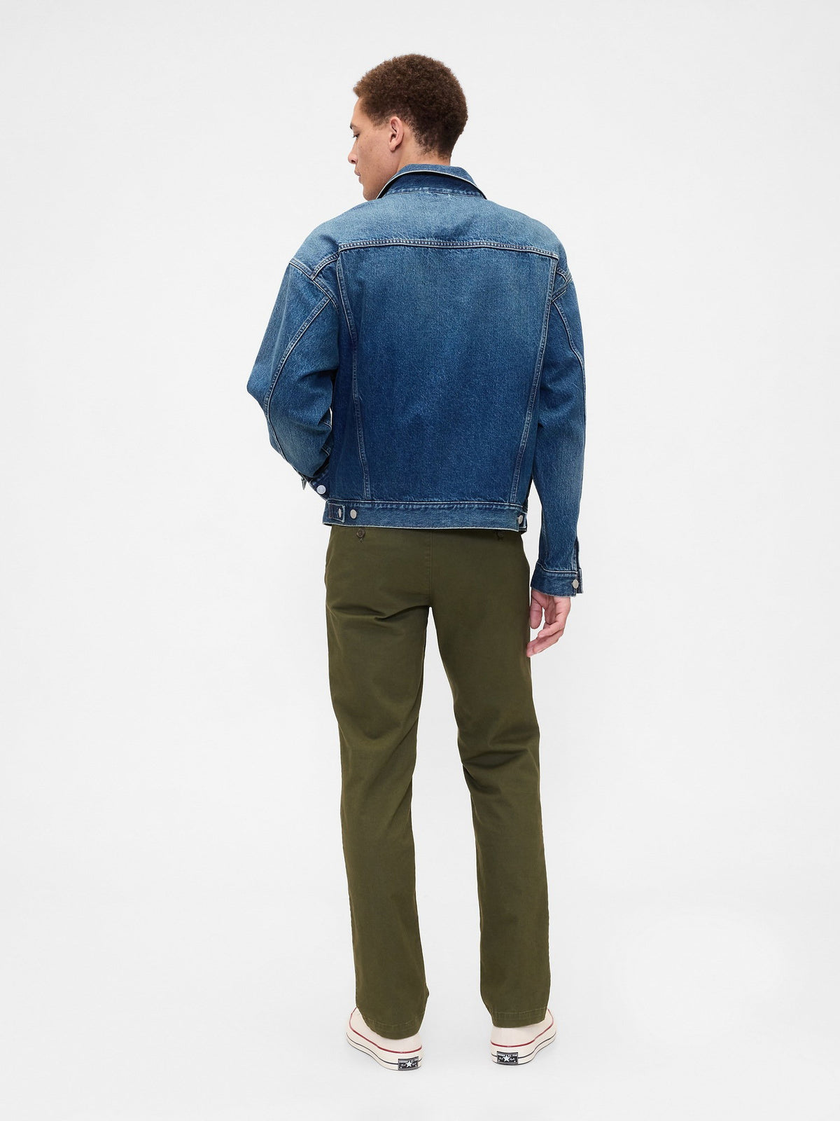 Haki Gapflex Straight Fit Khaki Pantolon