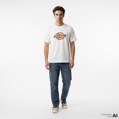 Dickies Icon Erkek Beyaz T-shirt
