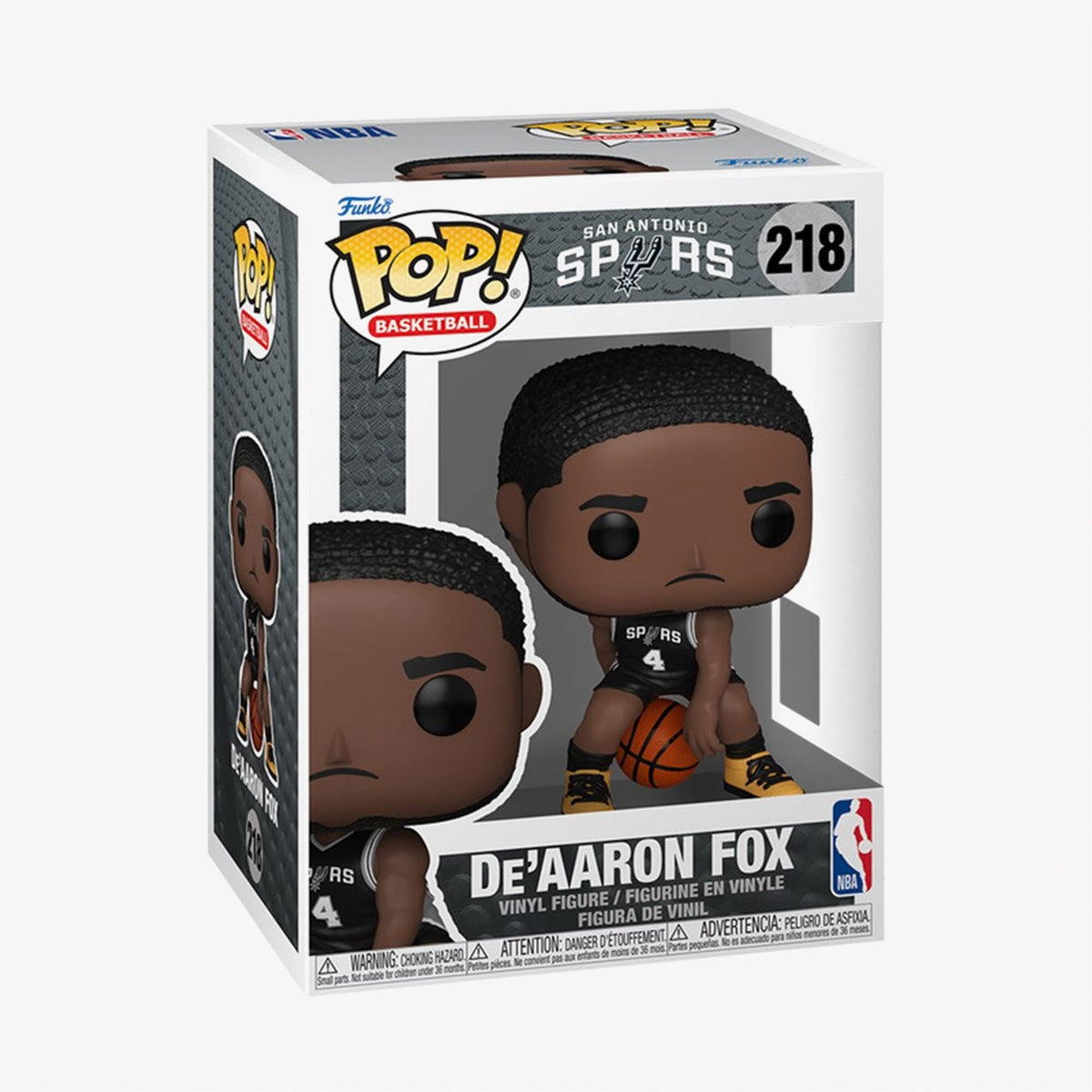 Funko Pop! Basketball: Nba Spurs Deaaron Fox Unisex Renkli Figür
