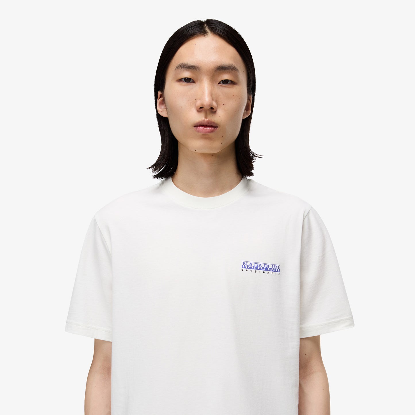 Napapijri S-guide Erkek Beyaz T-shirt