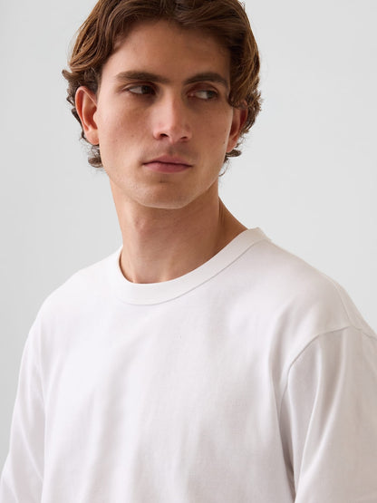 Beyaz Heavyweight Relaxed T-shirt