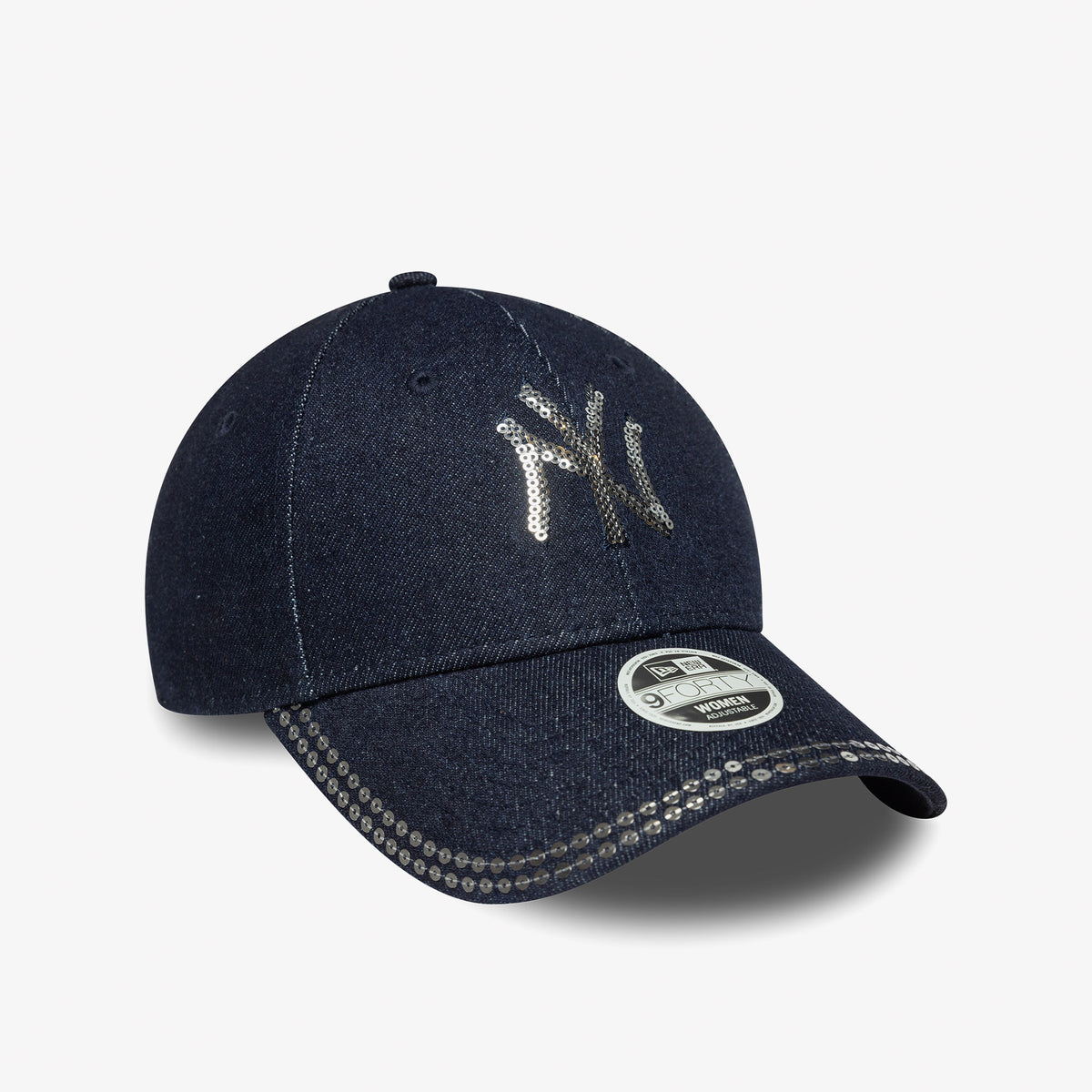New Era New York Yankees Mlb Sequin 9forty Kadın Lacivert Şapka