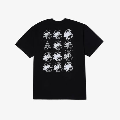 Huf Pegasus Erkek Siyah T-shirt
