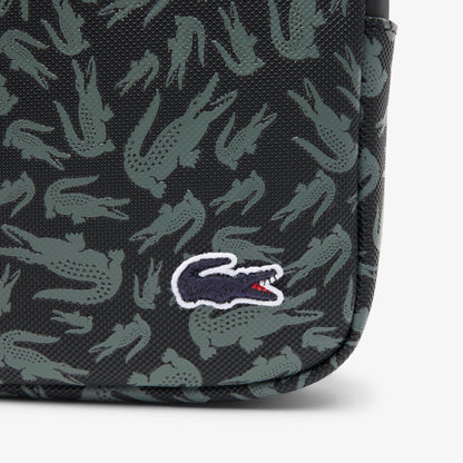 Lacoste Lcst Erkek Desenli Siyah Postacı Çantası