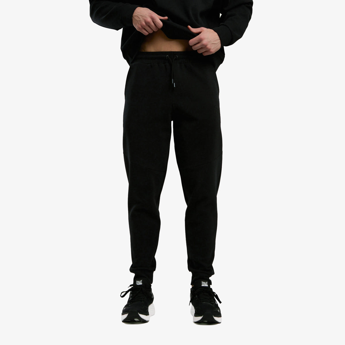 Everlast Relaxed Regular Siyah Erkek Eşofman Altı
