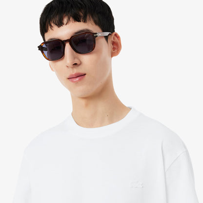 Lacoste Classic Fit Erkek Beyaz T-shirt