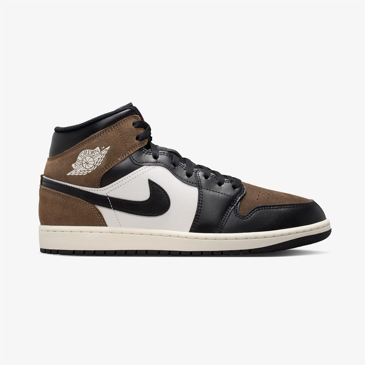 Jordan Air Jordan 1 Mıd Erkek Siyah Spor Ayakkabı