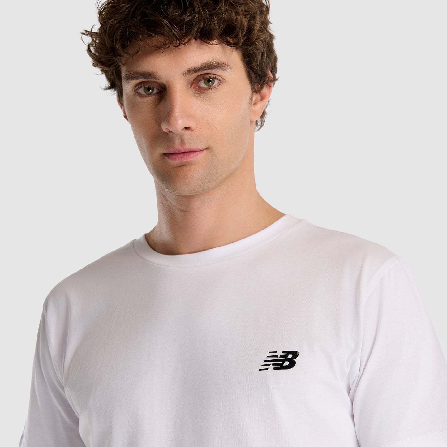 New Balance Mnt1537 Lifestyle Erkek Beyaz T-shirt