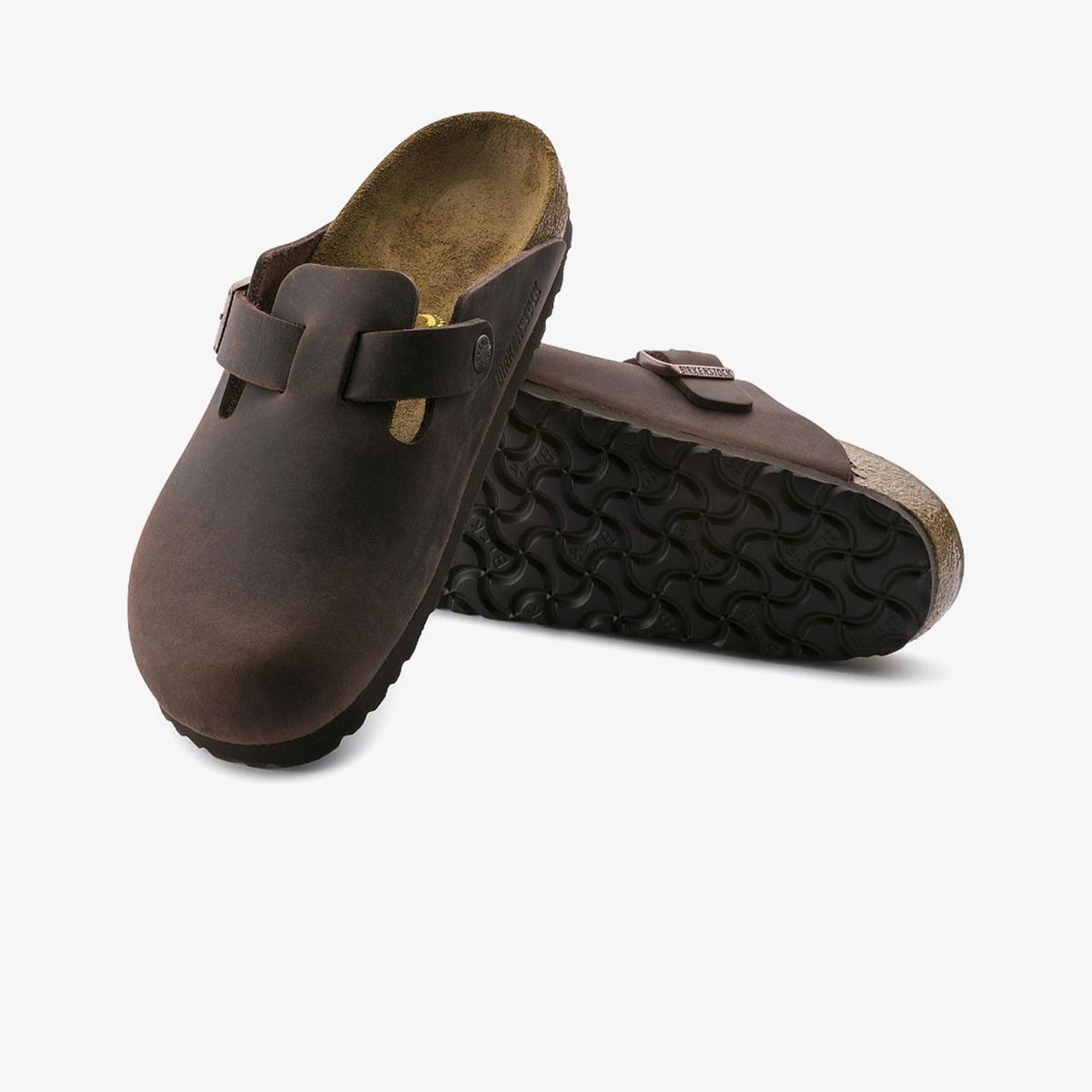 Birkenstock Nautral Leather Oiled Unisex Kahverengi Terlik